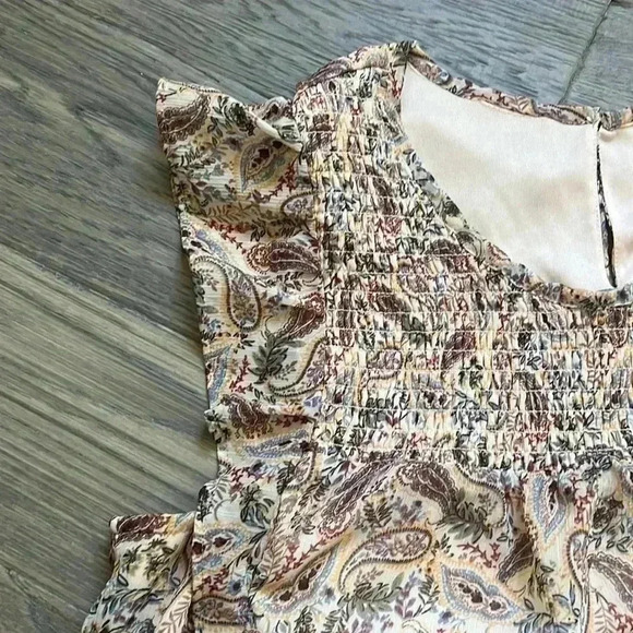 ECLAIR | Nordstrom colourful paisley  tank top blouse - Picture 7 of 13